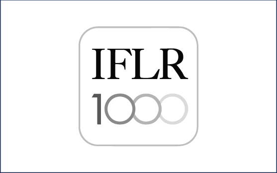 Top Tier Firm with 11 Practices and 30 Practitioners, ranked by IFLR1000 2022