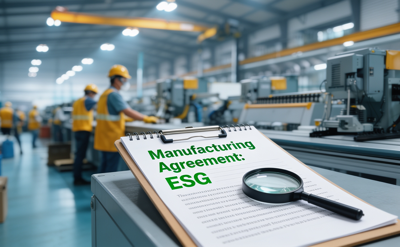 ESG clauses as hidden technology-control mechanisms in cross-border manufacturing agreement
